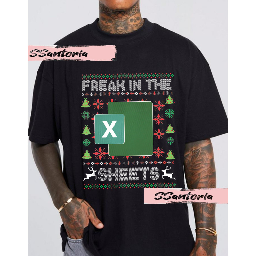 Awesome Freak in the Sheets Christmas Sweater For Adult T-Shirt, Funny Work Hark For Money Shirt, Hoodie, Unisex, Gift For Friends.jpg