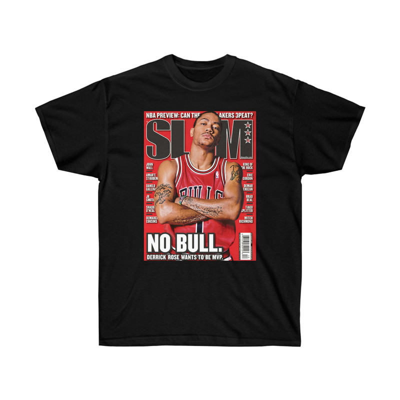 Derrick Rose Slame Issue Vintage Retro Tee.jpg