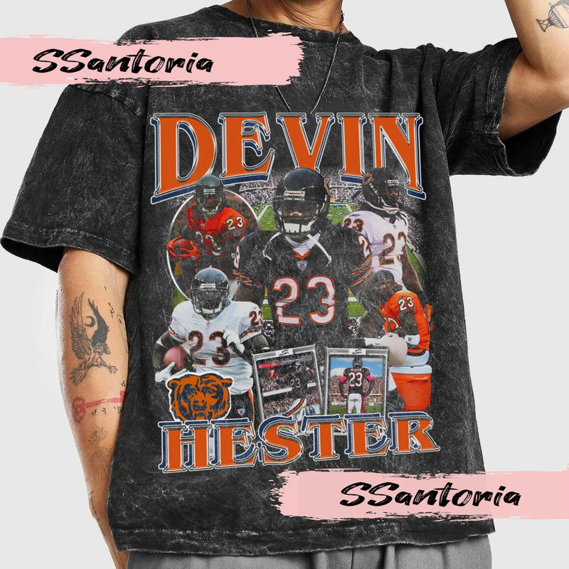 Devin Hester Vintage Style Bootleg T-Shirt, Devin Hester Shirt, Vintage 90s Graphic Oversized Sport Tee, Football Bootleg Gift.jpg