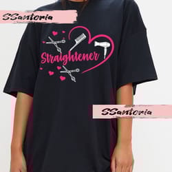 hair straightener t-shirt, hair straightener hoodie, hairdresser - pullover beauty shirt, hoodie, ov