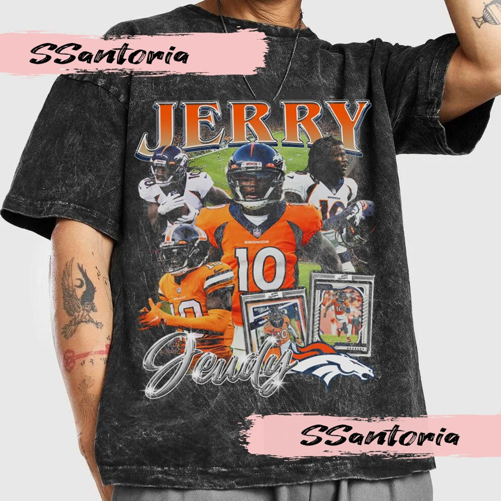 Jerry Jeudy Vintage Style Bootleg T-Shirt, Jerry Jeudy Shirt, Vintage 90s Graphic Oversized Sport Tee, Football Bootleg Gift.jpg