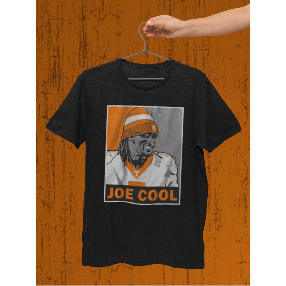 Joe Milton Joe Cool Graphic Tee Shirt, Tennesse Vols College Football fan Graphic tee, Milton Bootleg Shirt, oversized sports tshirt gift.jpg