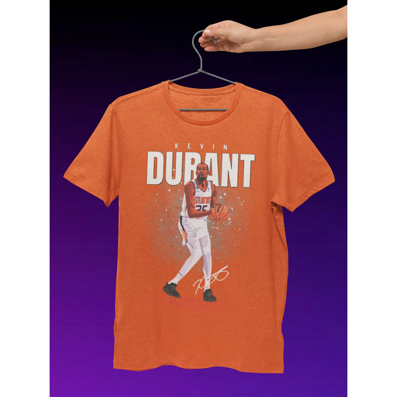 Kevin Durant Graphic Tee Shirt, Phoenix Suns basketball fan Graphic tee, Durant Bootleg Shirt, oversized sports tshirt gift.jpg