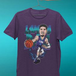 lamelo ball graphic tee shirt, charlotte hornets basketball fan graphic tee, hornets lamelo bootleg