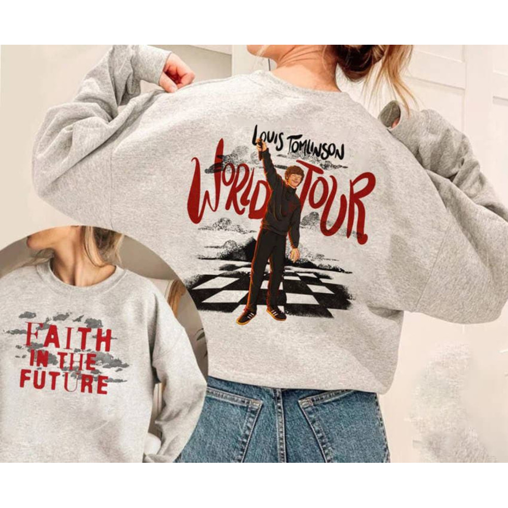Louis Tomlinson Faith In The Future Sweatshirt, Louis Tomlinson World Tour 2023 Shirt, North America Shirt, Gift for  Men Women Tee.jpg