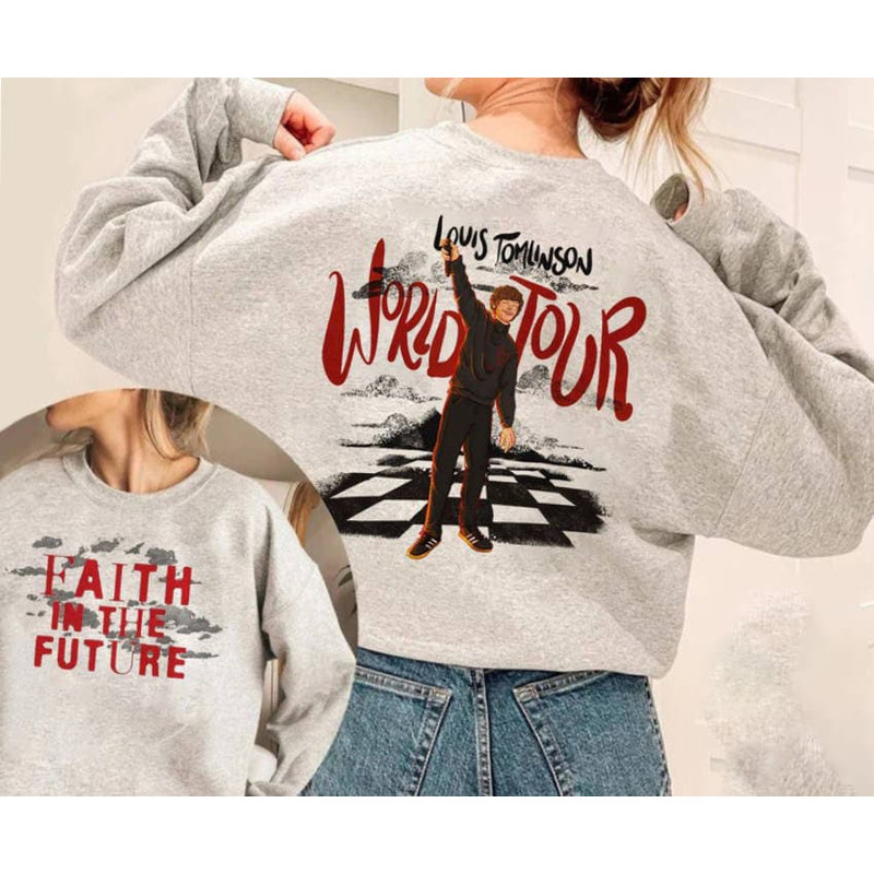 Louis Tomlinson Faith In The Future Sweatshirt, Louis Tomlinson World Tour 2023 Shirt, North America Shirt, Gift for  Men Women Tee.jpg