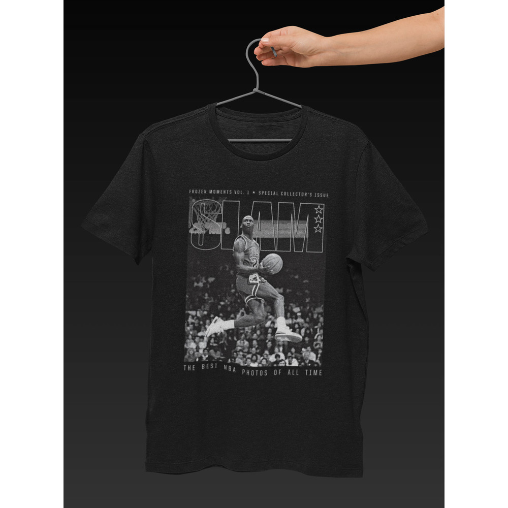 Michael Jordan Black Slam Cover Vintage Graphic Tee.jpg