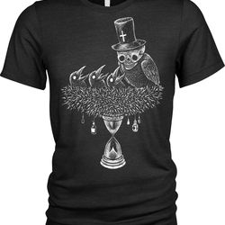 birds nest t-shirt mens womens