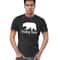 New Daddy Bear Black Tee White Print Father Gift Black T-Shirt.jpg