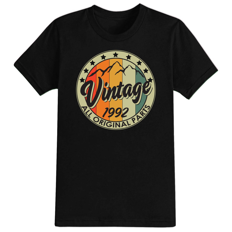 Mens 30th Birthday Gift Vintage Mountain Original Parts Thirty Gifts Year 1993 T Shirt Funny Tee Present 30 Years Old.jpg