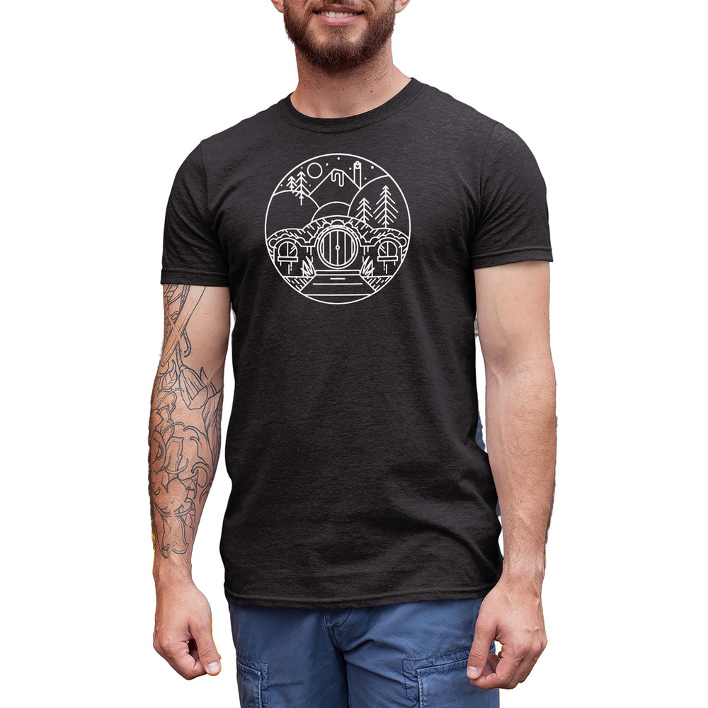 Simple Fantasy Ring Movie TShirt Dwarf & Elves Lord Mythical Creatures Of The Forest.jpg