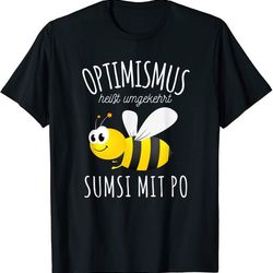 sumsi with po optimism beekeeper bees honey funny fun t-shirt, hoodie, sweatshirt from xs to 5xl
