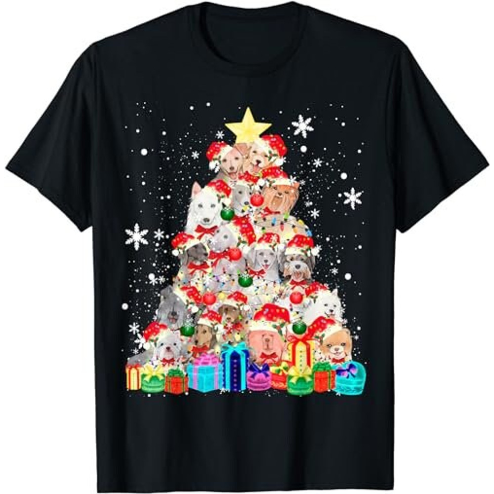 Funny Dog Christmas Tree  T-Shirt, Sweatshirt, Hoodie - 34932.jpg