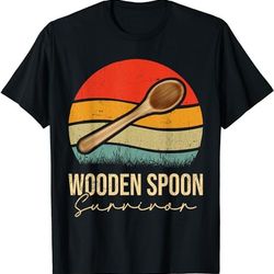 funny wooden spoon survivor meme vintage retro t-shirt, sweatshirt, hoodie - 35791