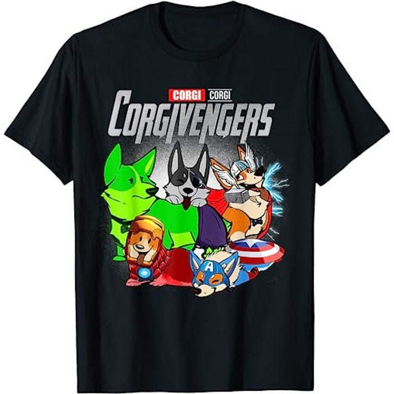 Corgivengers Corgi Shirts Funny Corgi Lovers Gifts T-Shirt, Sweatshirt, Hoodie - 28190.jpg