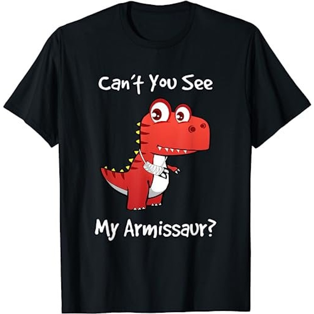 Funny Get Well Broken Arm Gift Dinosaur with a Cast T-Shirt, Sweatshirt, Hoodie - 28258.jpg