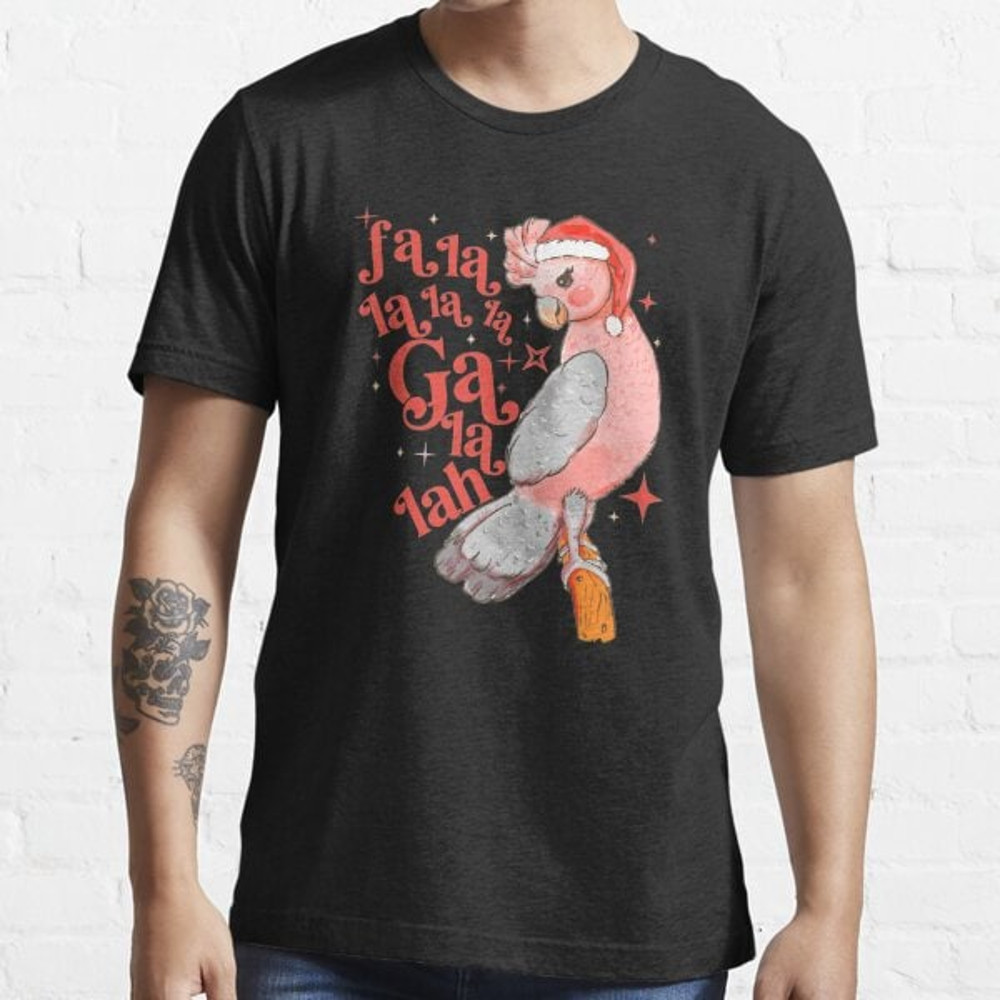 Australian Funny Christmas Holidays Cute Galah Bird Falala Essential jpg T-Shirt, Sweatshirt, Hoodie - 46468.jpg