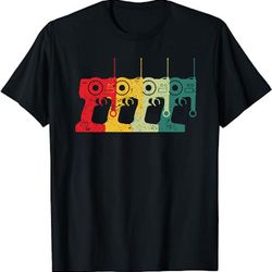 retro rc car mini car drag racing slot racer slot car unisex t-shirt-1