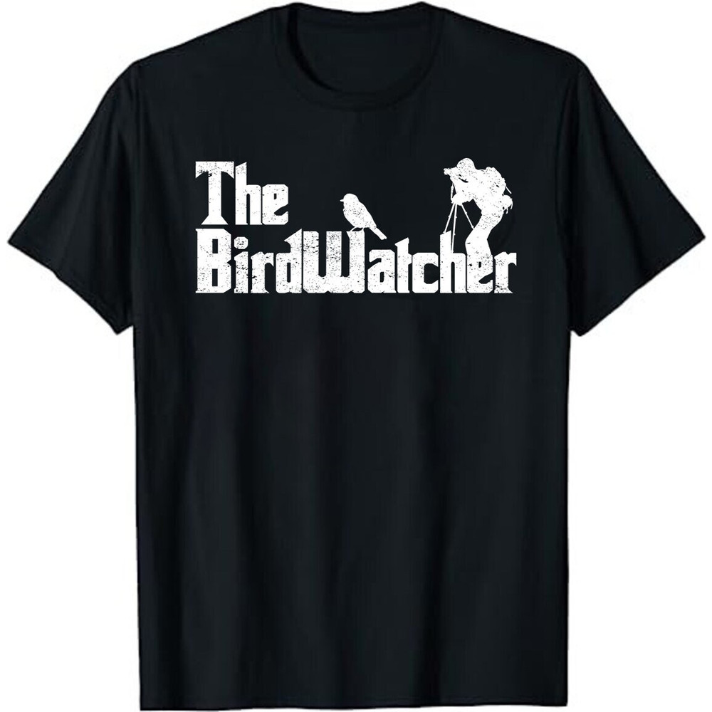 Bird Watching T-shirt - Funny Bird Watcher T-Shirt - Cool Bird Lover Birdwatching Present Birdwatcher Birder Gift T-Shirt.jpg