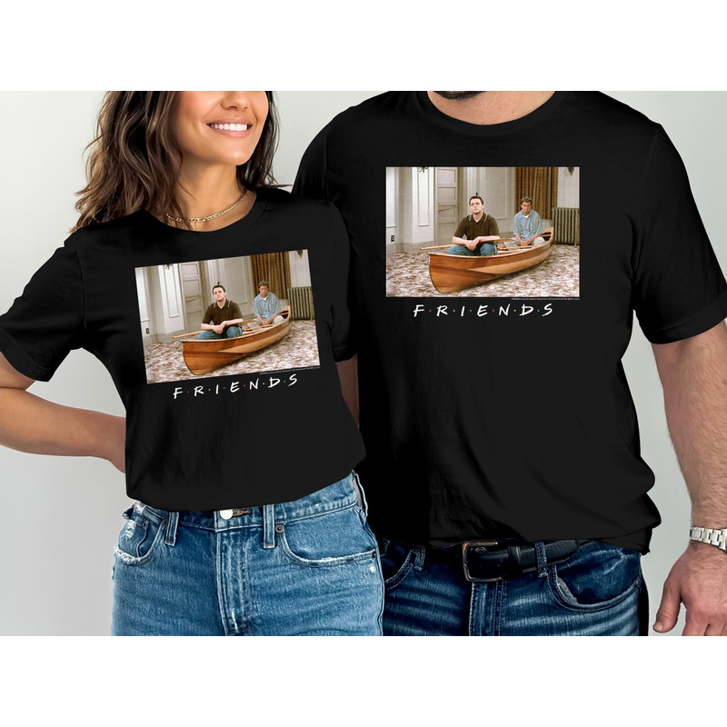 Friends Joey Chandler in Boat T-Shirt, Friends TV Show Tshirt, Unisex Graphic Tee, Pop Culture TV Show Shirt.jpg