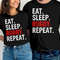 Eat Sleep Rugby Repeat T-Shirt, Rugby Shirt, Gift for Rugby Player, Rugby Gift, Rugby Tee, Funny Rugby Shirt, Gift for Him.jpg