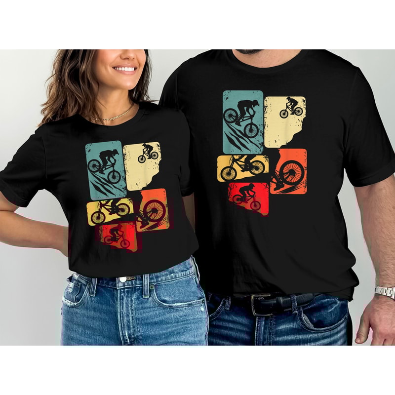 Mountain Bike Downhill MTB Biking Cycling Biker Kids Boys T-Shirt, Bicycle Shirt, Bicycle Gift, Biking Gift, Biking Shirt.jpg