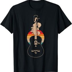 disc golf flying disc - disc golf sunset guitar t-shirt, sweatshirt, hoodie - 43202