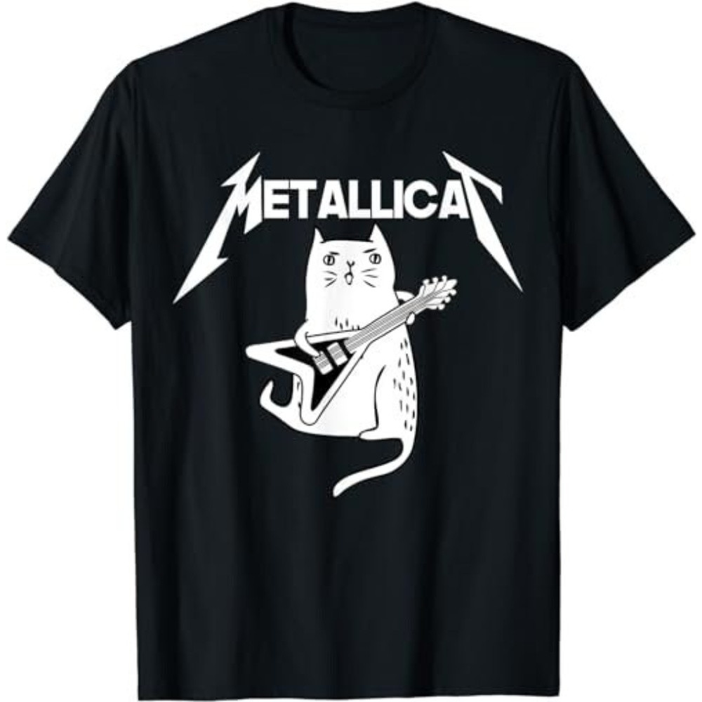 Mettalicat Rock Band Guitar Funny Christmas Gift T-Shirt, Sweatshirt, Hoodie - 43541.jpg