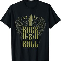 rock and roll vintage bass guitar wings guitarist  t-shirt, sweatshirt, hoodie - 43709