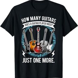 guitar t shirt how many guitars gift for guitar player  t-shirt, sweatshirt, hoodie - 43400