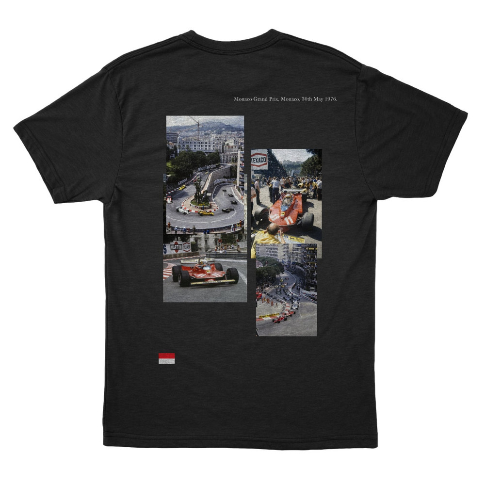Monaco Grand Prix 1976 Graphic T-Shirt Circuit Grand Prix Track UNISEX T-Shirt.jpg