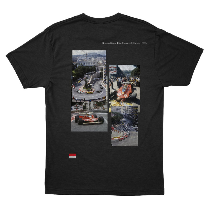 Monaco Grand Prix 1976 Graphic T-Shirt Circuit Grand Prix Track UNISEX T-Shirt.jpg
