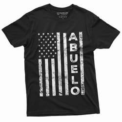 men's abuelo grandfather grandpa papa t-shirt abuelito fathers day 4th of july dad grandpa gift shirt for him