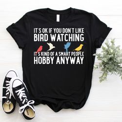 bird nerd bird watching vintage birdwatching bird watcher gift t-shirt, birding lover shirts, ornithologist, study of bi