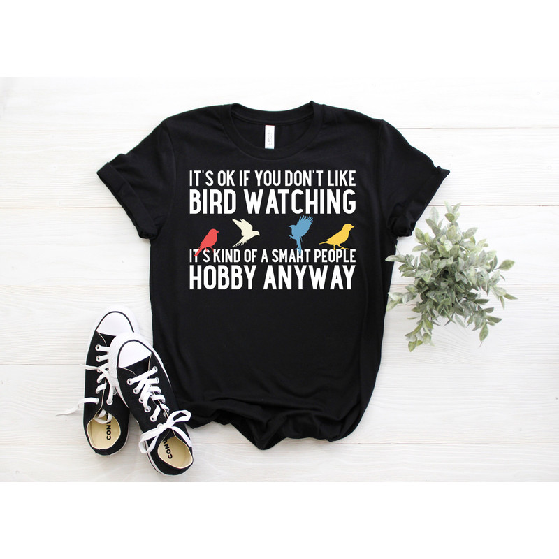 Bird Nerd Bird Watching Vintage Birdwatching Bird Watcher Gift T-Shirt, Birding Lover Shirts, Ornithologist, Study Of Birds, Birder, Birdie,-1.jpg