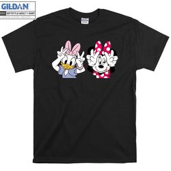 daisy duck and minnie mouse t-shirt hoodie kids child tote bag tshirt s-m-l-xl-xxl-3xl-4xl-5xl gildan oversized men wome