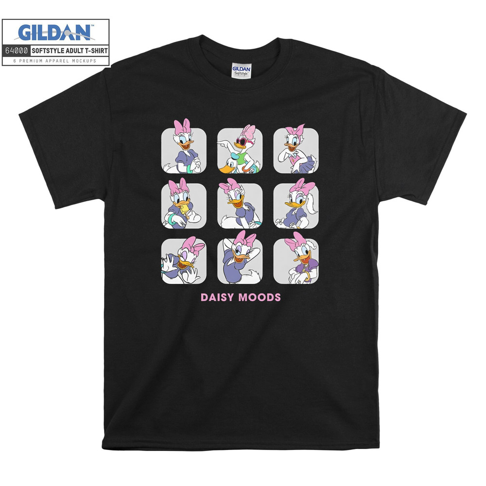 Daisy Duck Moods Cute Disney T-shirt Hoody Kids Child Tote Bag Tshirt S-M-L-XL-XXL-3XL-4XL-5XL Gildan Oversized Men Women Unisex 6612.jpg