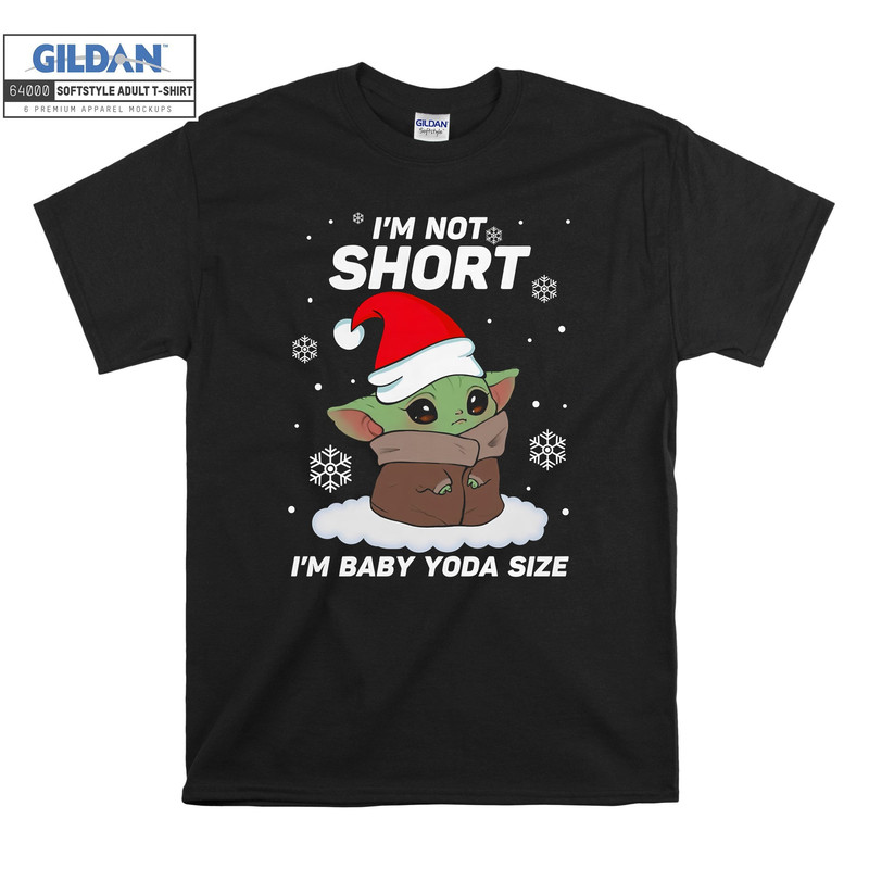 Baby Yoda I'm Not Short Santa Hat T-shirt Hoody Kids Child Tote Bag Tshirt S-M-L-XL-XXL-3XL-4XL-5XL Gildan Oversized Men Women Unisex 7198.jpg