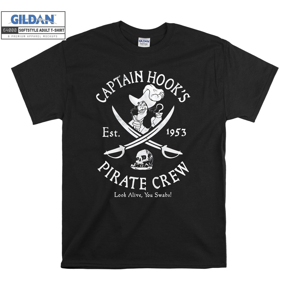Captain Hooks Est 1953 Pirate Crew T-shirt Hoody Kids Child Tote Bag Tshirt S-M-L-XL-XXL-3XL-4XL-5XL Gildan Oversized Men Women Unisex 6584.jpg