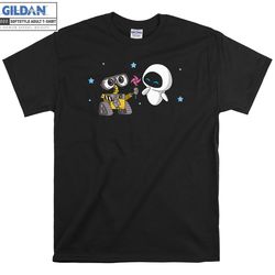 disney wall-e & eve moonscape t-shirt hoody kids child tote bag tshirt s-m-l-xl-xxl-3xl-4xl-5xl gildan oversized men wom
