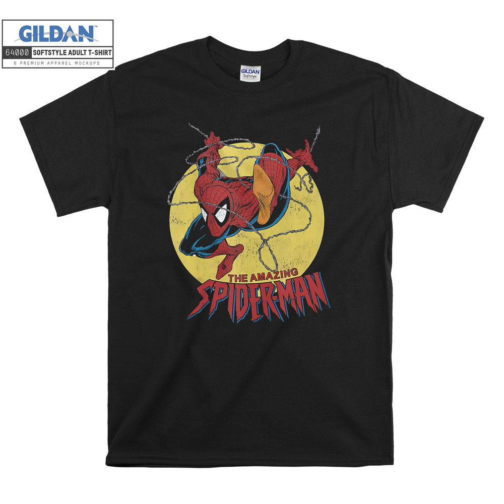 Marvel The Amazing Spider-Man Vintage T-shirt Hoody Child Tote Bag Tshirt S-M-L-XL-XXL-3XL-4XL-5XL Gildan Oversized Men Women Unisex 7063.jpg