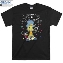 jimmy cricket let's party birthday t-shirt hoody kids child tote bag tshirt s-m-l-xl-xxl-3xl-4xl-5xl gildan oversized me