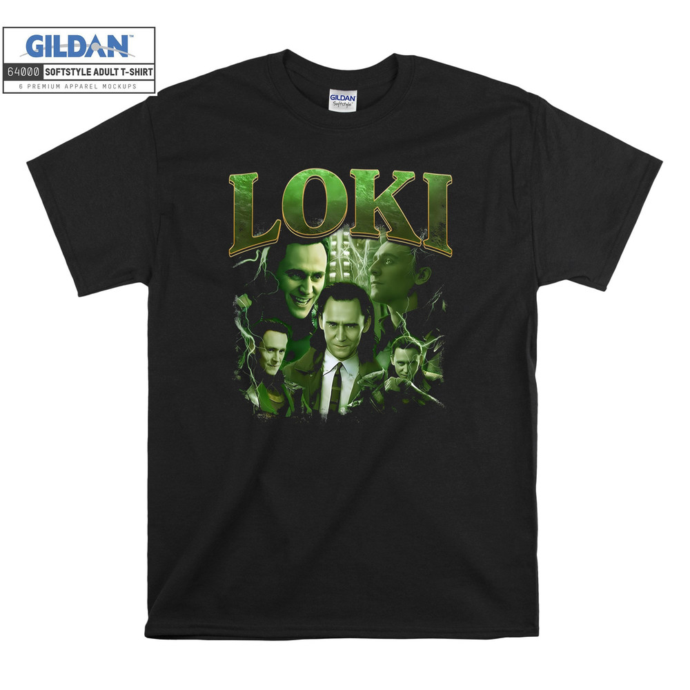 Loki Poster Graphic Marvel Avenger T-shirt Hoody Kids Child Tote Bag Tshirt S-M-L-XL-XXL-3XL-4XL-5XL Gildan Oversized Men Women Unisex 6978.jpg
