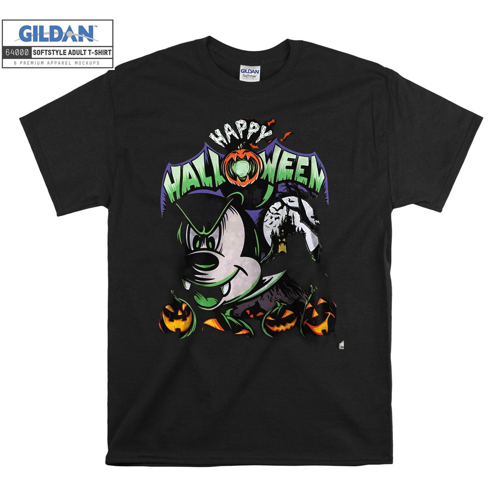 Mickey Mouse Custom Vampire Happy T-shirt Hoodie Kids Child Tote Bag Tshirt S-M-L-XL-XXL-3XL-4XL-5XL Gildan Oversized Men Women Unisex H159.jpg