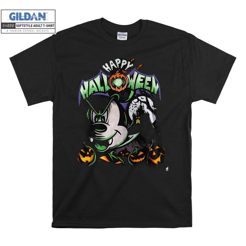 Mickey Mouse Custom Vampire Happy T-shirt Hoodie Kids Child Tote Bag Tshirt S-M-L-XL-XXL-3XL-4XL-5XL Gildan Oversized Men Women Unisex H159.jpg