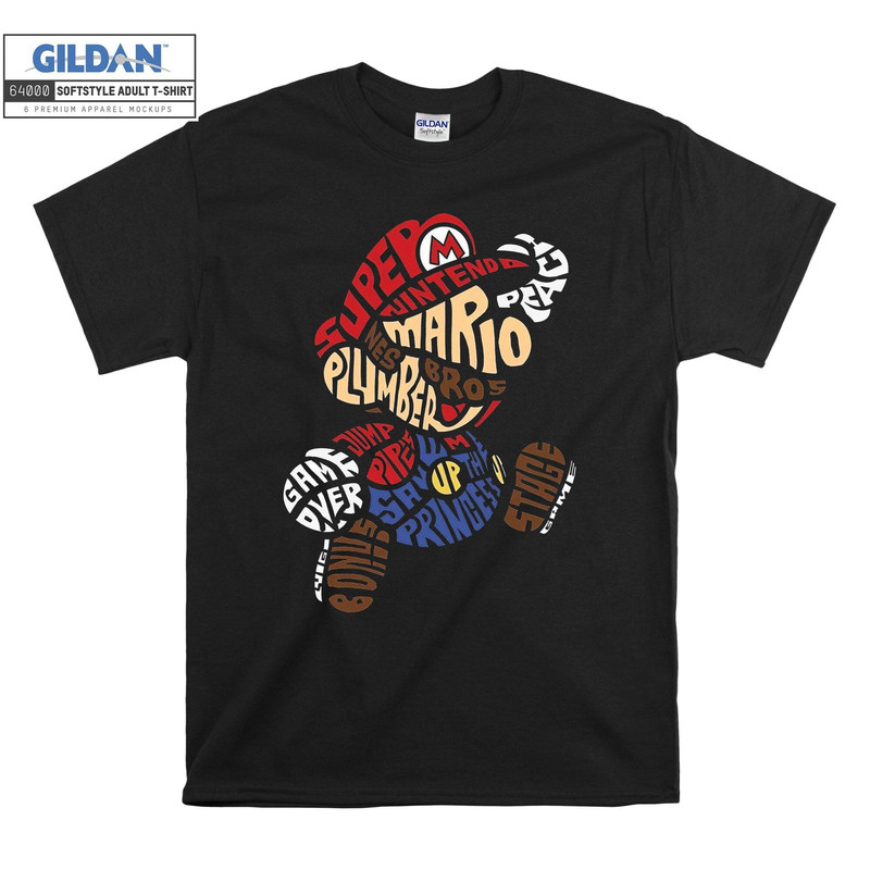 Super Mario Figure T-shirt Hoodie Kids Child Tote Bag Tshirt S-M-L-XL-XXL-3XL-4XL-5XL Gildan Oversized Men Women Unisex A710.jpg