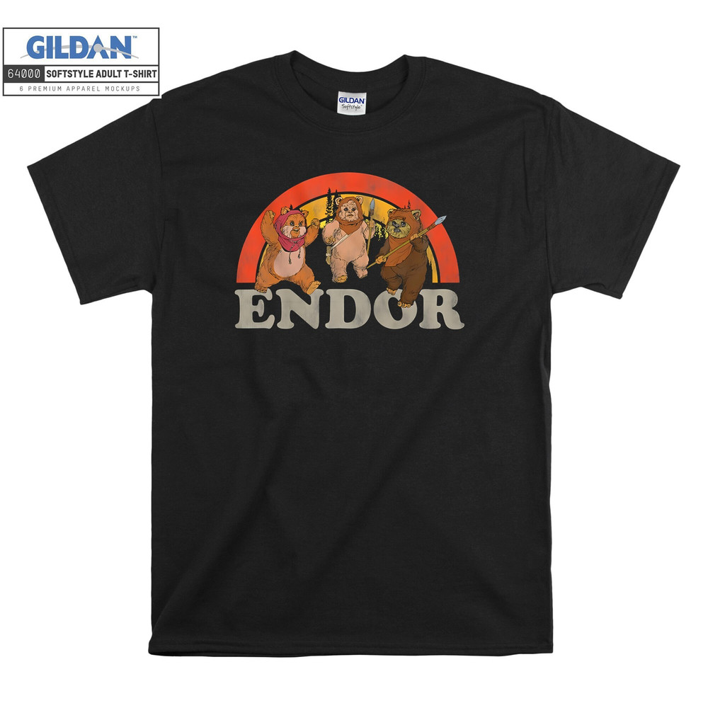 Return of the Jedi Cute Ewoks T-shirt Hoody Kids Child Tote Bag Tshirt S-M-L-XL-XXL-3XL-4XL-5XL Gildan Oversized Men Women Unisex 7305.jpg