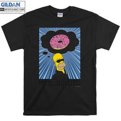the simpsons homer simpson mmm t-shirt hoody kid child tote bag tshirt s-m-l-xl-xxl-3xl-4xl-5xl gildan oversized men wom