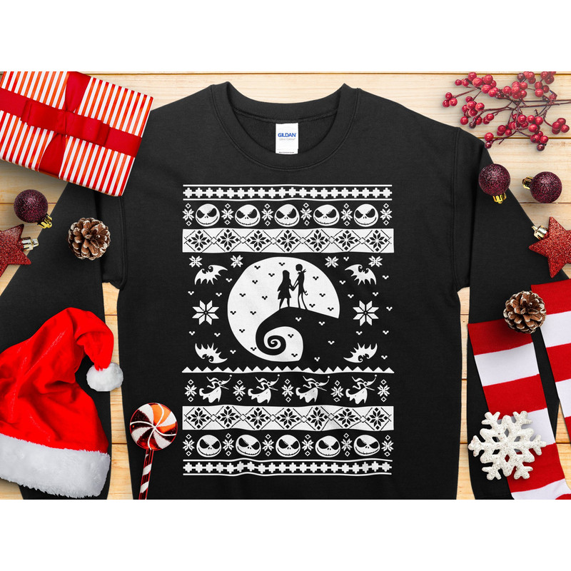Nightmare Christmas Jumper Sweater Men's & Women's Novelty Funny Christmas Sweatshirt Jumper Present Gift Fun Print Christmas Day.jpg