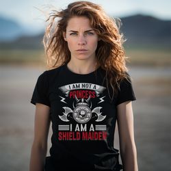not a princess i'm a shieldmaiden viking t-shirt men's viking themed shirt norse god tee shirts vikings shirt valhal